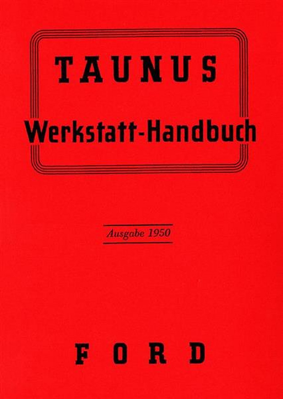 Ford Taunus Reparaturanleitung