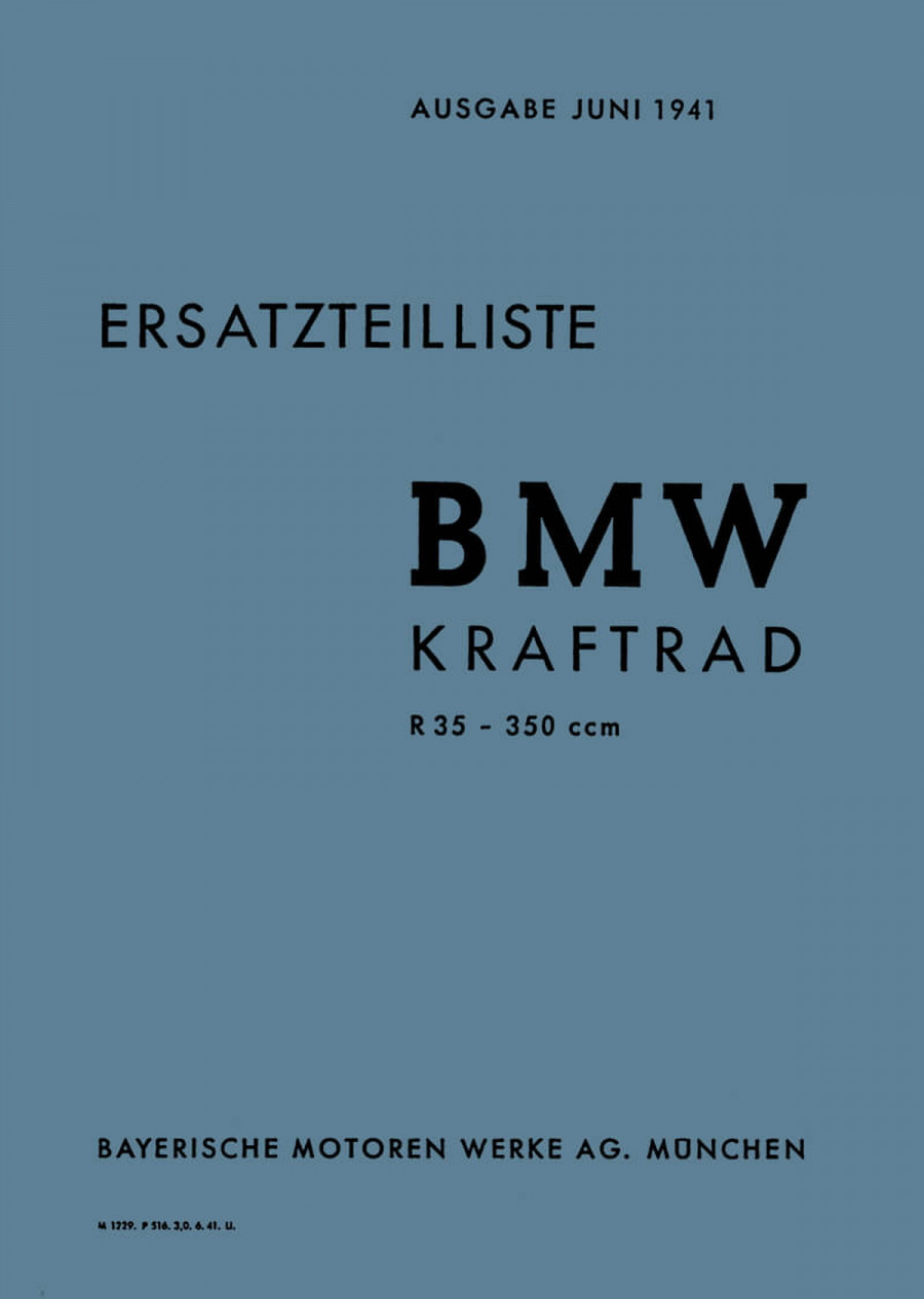 BMW R35 Ersatzteilkatalog