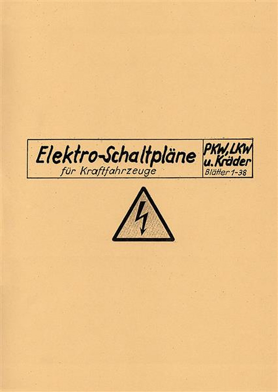 Elektro-Schaltpläne für Kraftfahrzeuge