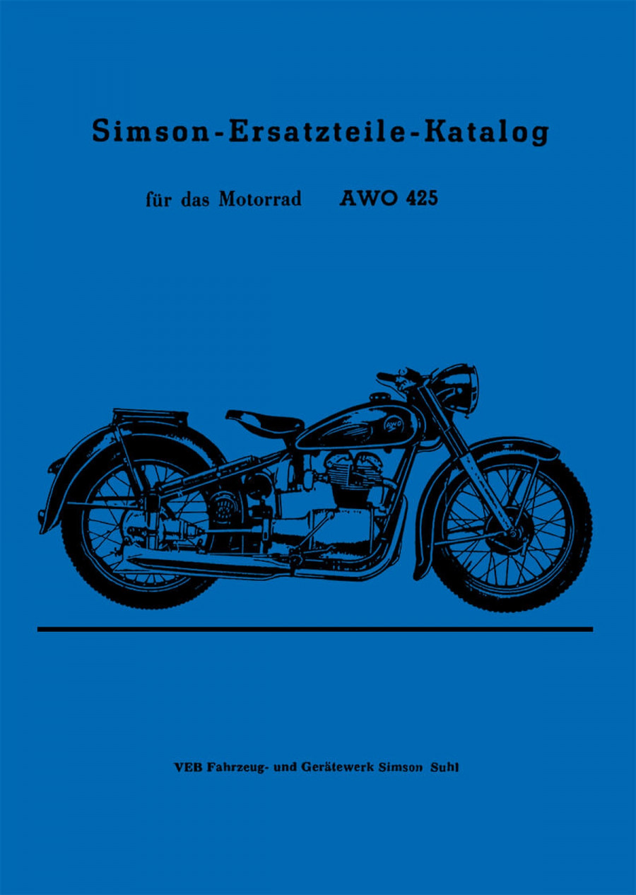 AWO 425 Ersatzteilkatalog