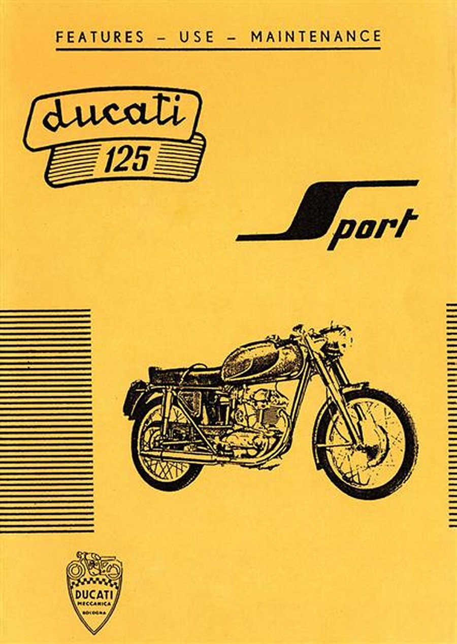 Ducati 125 Sport Betriebsanleitung