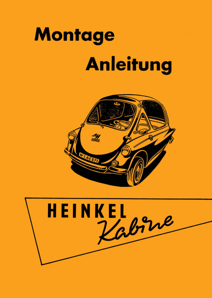 Heinkel Kabine Reparaturanleitung