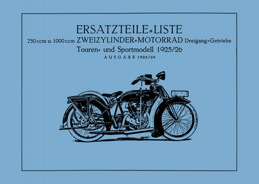 NSU 750 und 1000 Ersatzteilkatalog