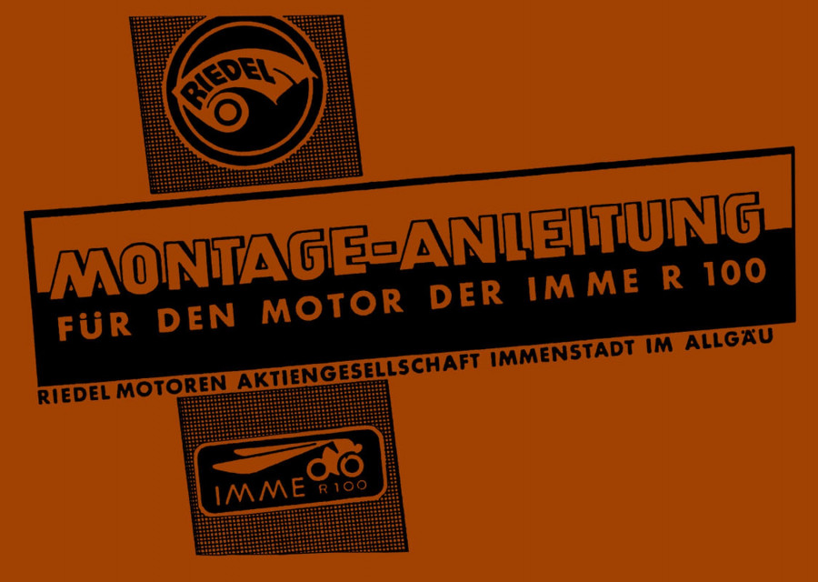 Imme R100 Reparaturanleitung für den Motor