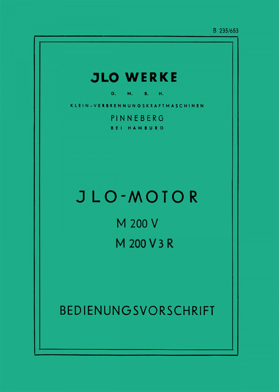 ILO M 200 V und M 200 V3R Bedienungsanleitung