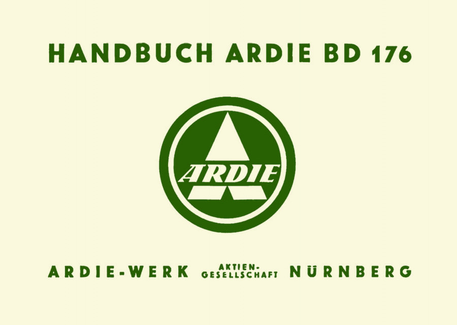 Ardie BD176 Betriebsanleitung