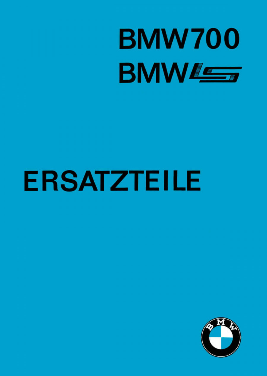 BMW 700 Ersatzteilkatalog
