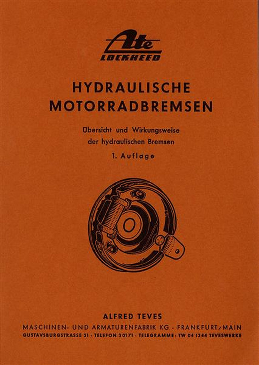 ATE Hydraulische Motorradbremsen Bedienungsanleitung