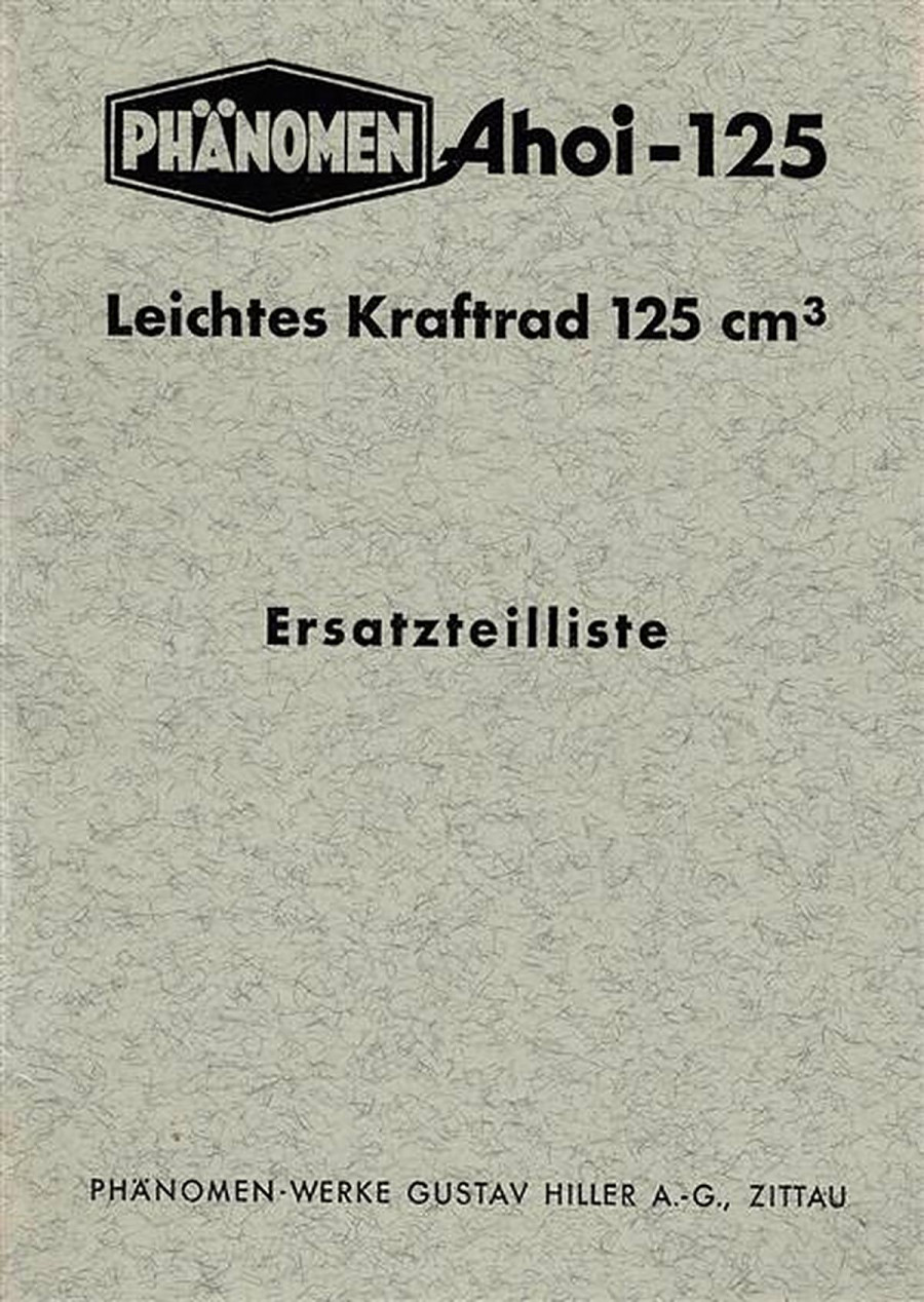Phänomen Ahoi Ersatzteilkatalog