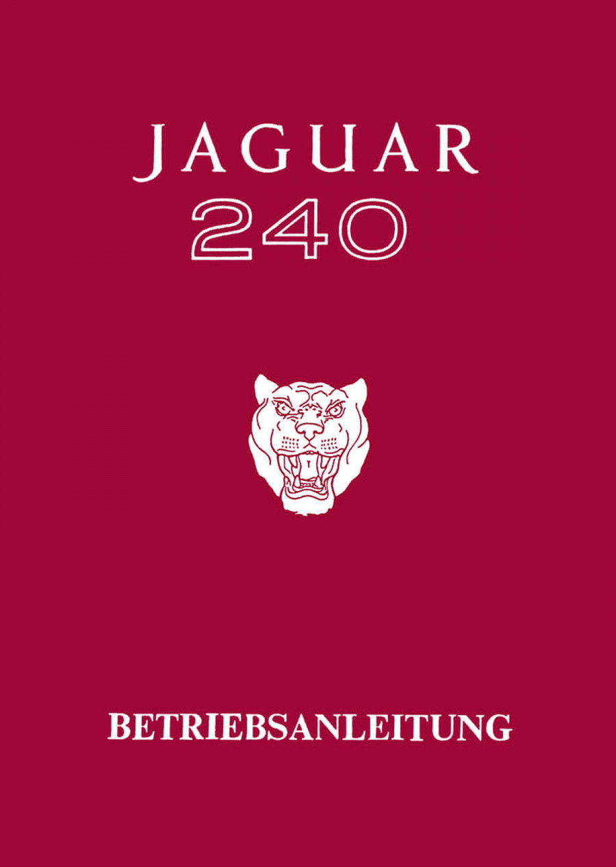 Jaguar 240 Betriebsanleitung