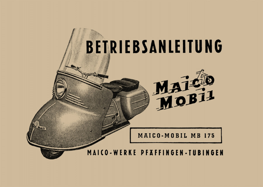 Maico MB175 Betriebsanleitung