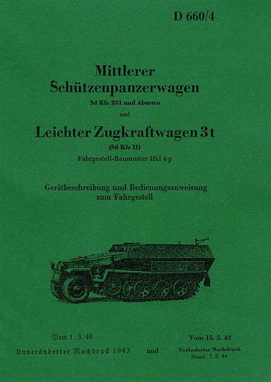 Maybach Mittlerer Schützenpanzer Bedienungsanweisung