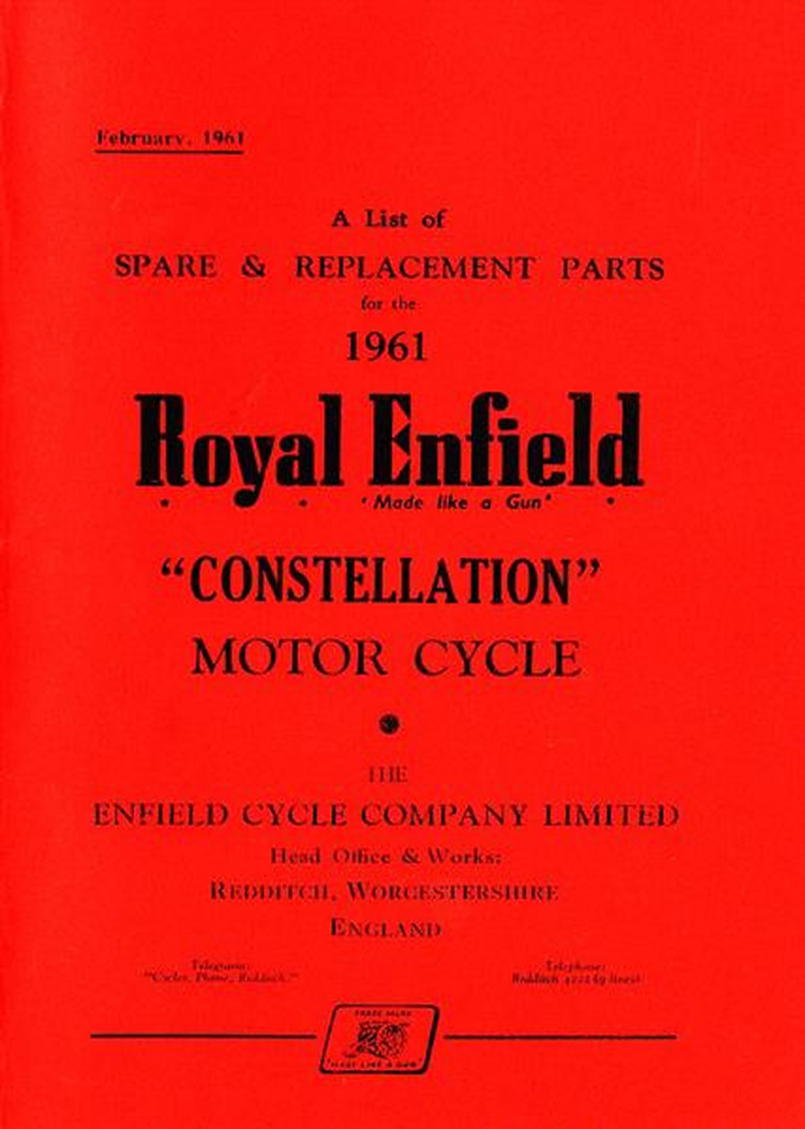 Royal Enfield Constellation Spare Parts