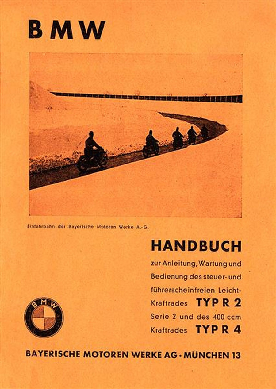 BMW R2 und R4 Handbuch