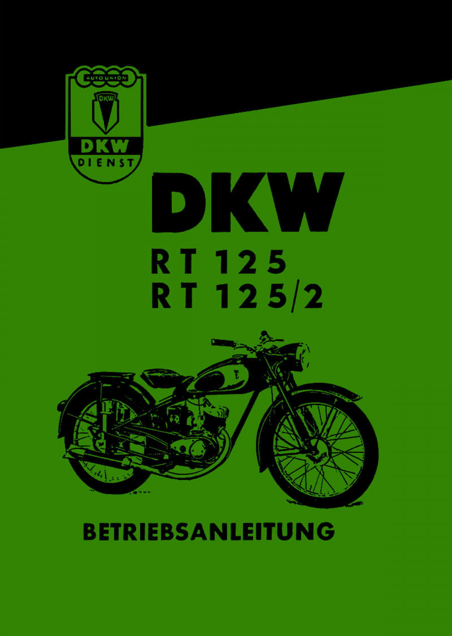 DKW RT125 und RT125/2 Betriebsanleitung