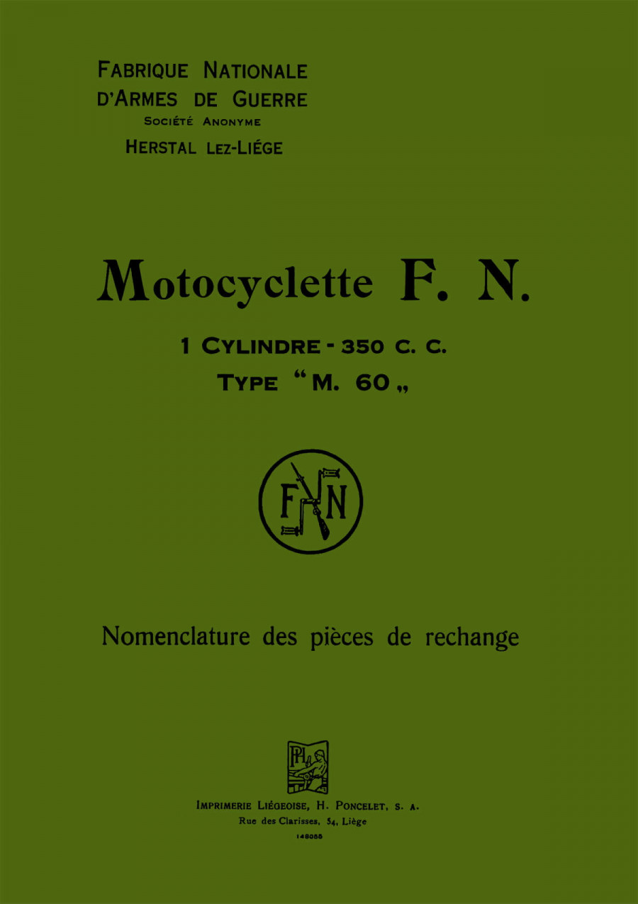FN 350 Typ M60 Ersatzteilkatalog