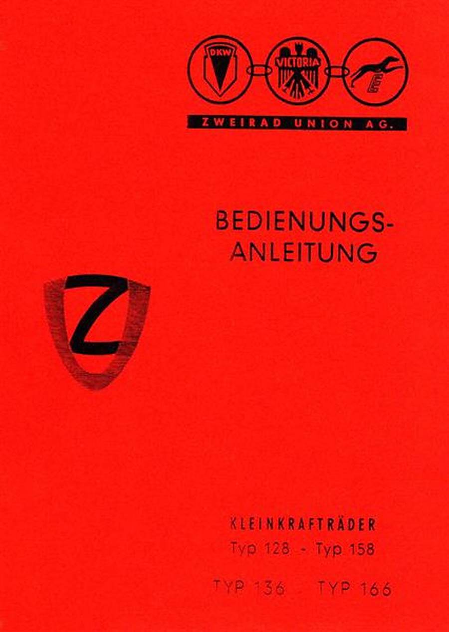 DKW Zweirad-Union Victoria 128/158/136/166 Betriebsanleitung