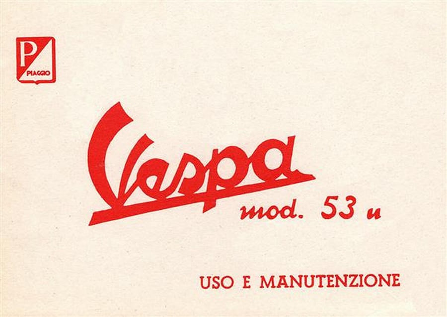 Vespa 125 Uso E Manutenzione