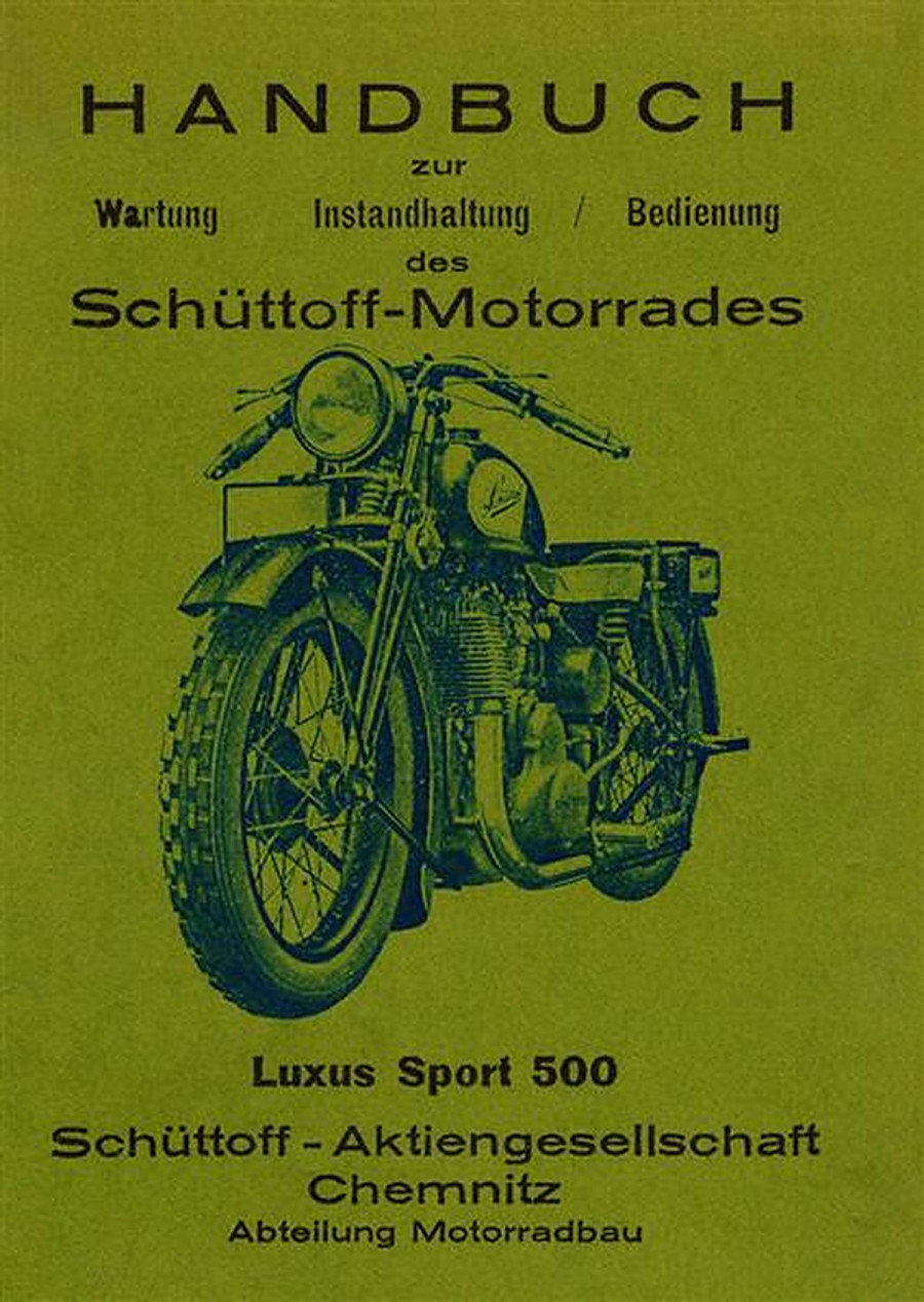 Schüttoff Luxus Sport 500 Betriebsanleitung