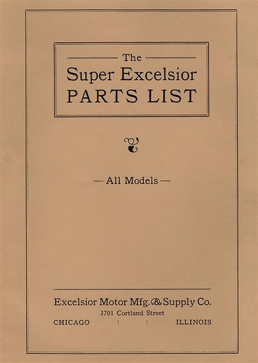 Excelsior Super Parts List