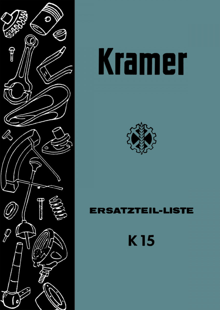 Kramer K15 Ersatzteilliste
