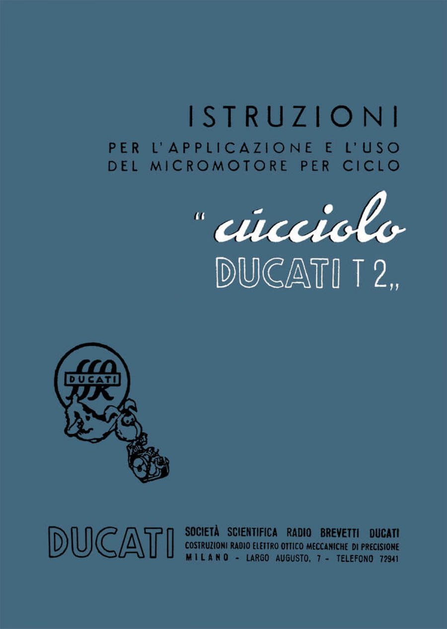 Ducati T2 Cucciolo Istruzioni
