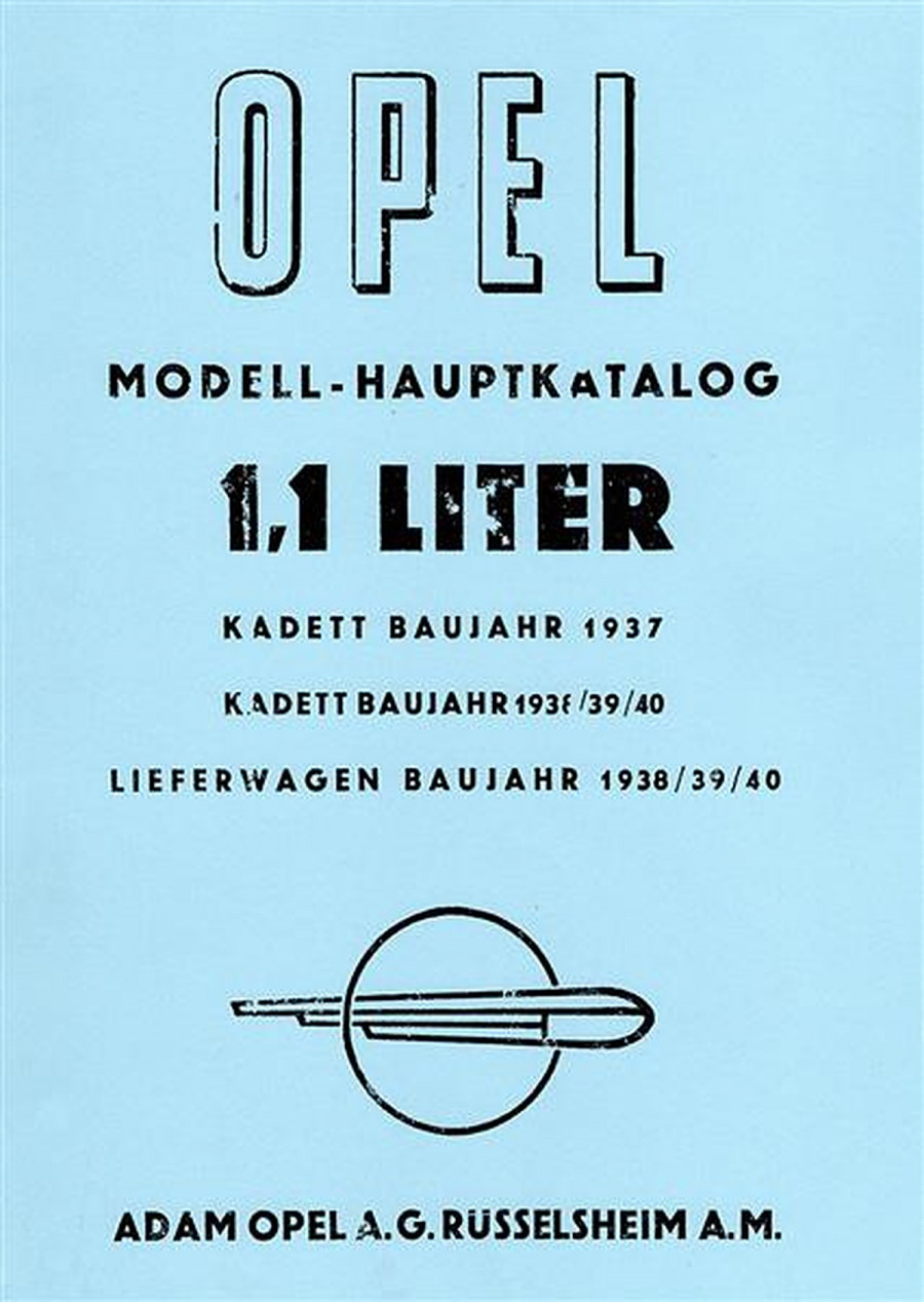 Opel Modell Kadett Ersatzteilkatalog