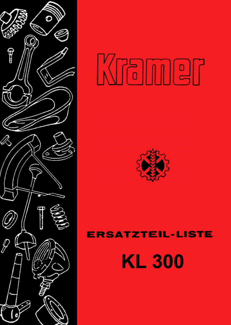 Kramer KL300 Ersatzteilliste