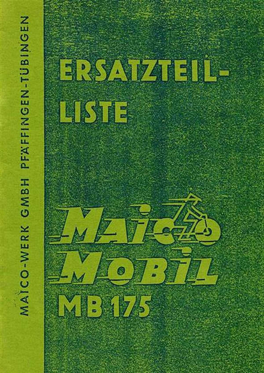 Maico MB175 Ersatzteilkatalog