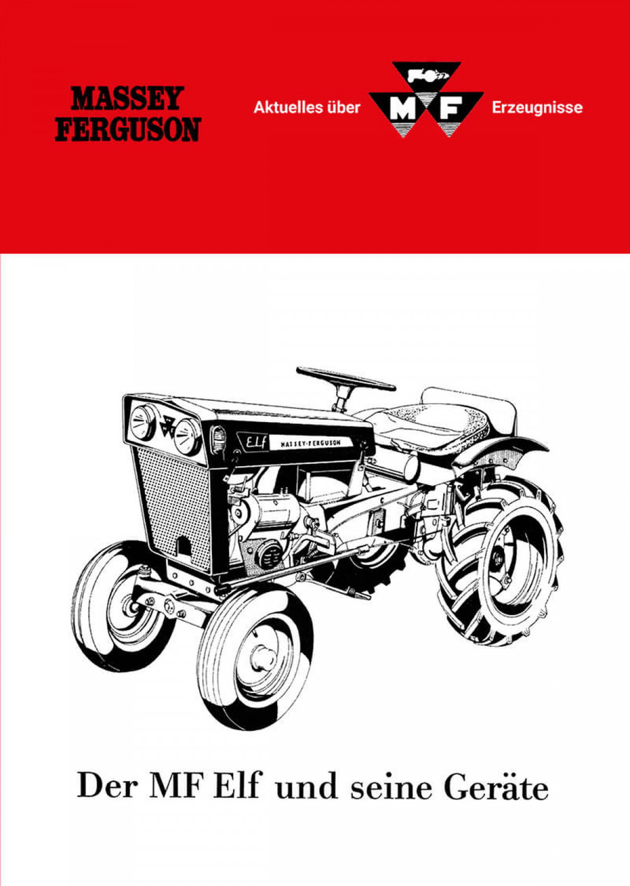 Massey-Ferguson MF11 und seine Geräte