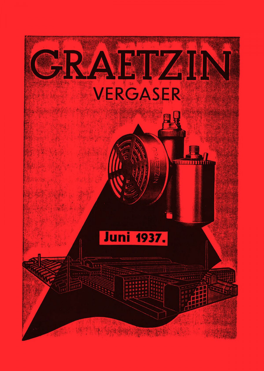 Graetzin Vergaser 1937 Handbuch und Ersatzteile