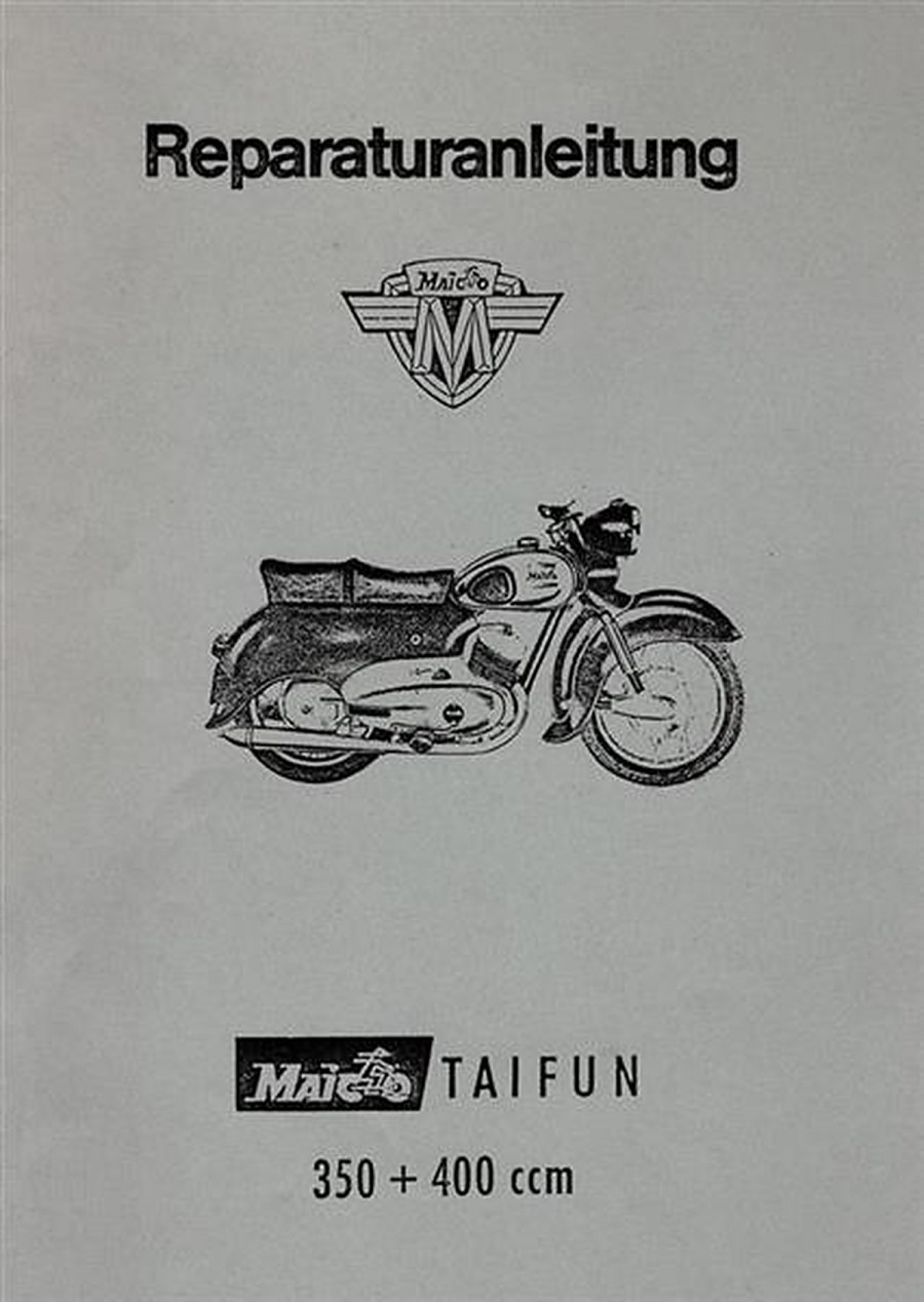 Maico Taifun 350 und 400 ccm Reparaturanleitung