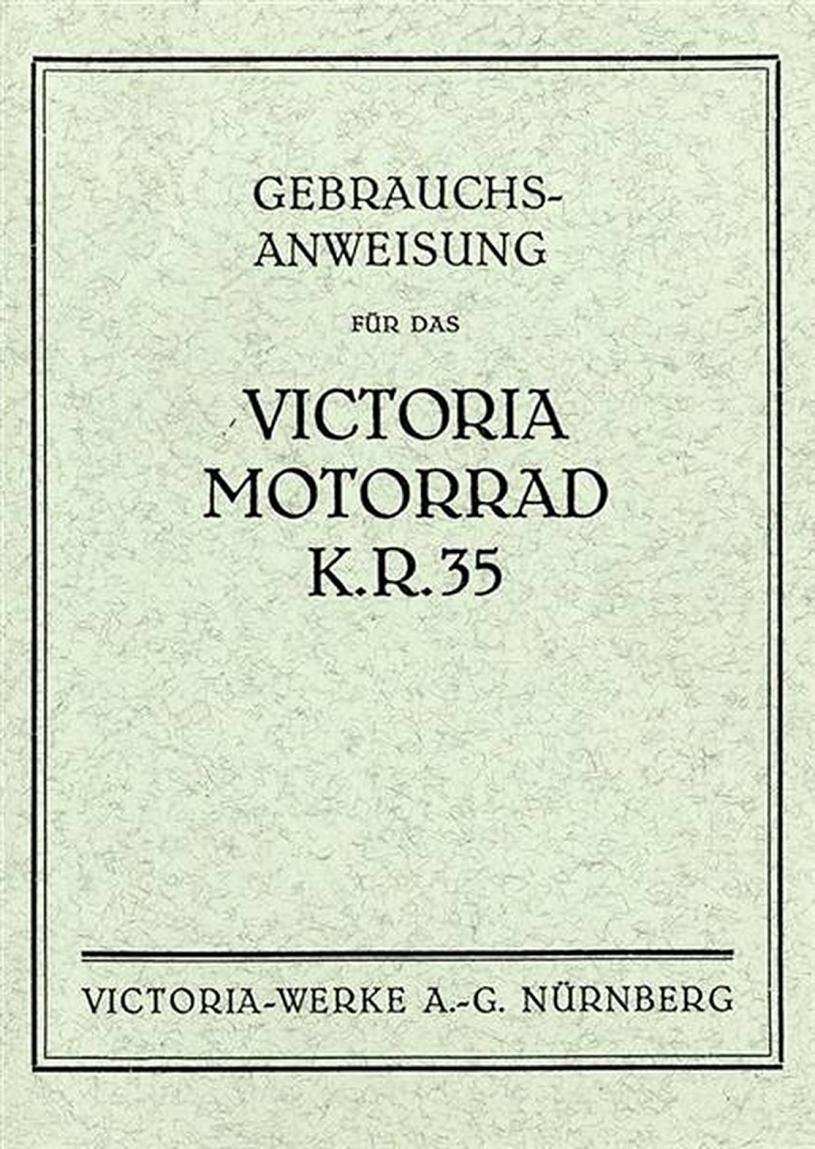 Victoria KR35 Gebrauchsanweisung