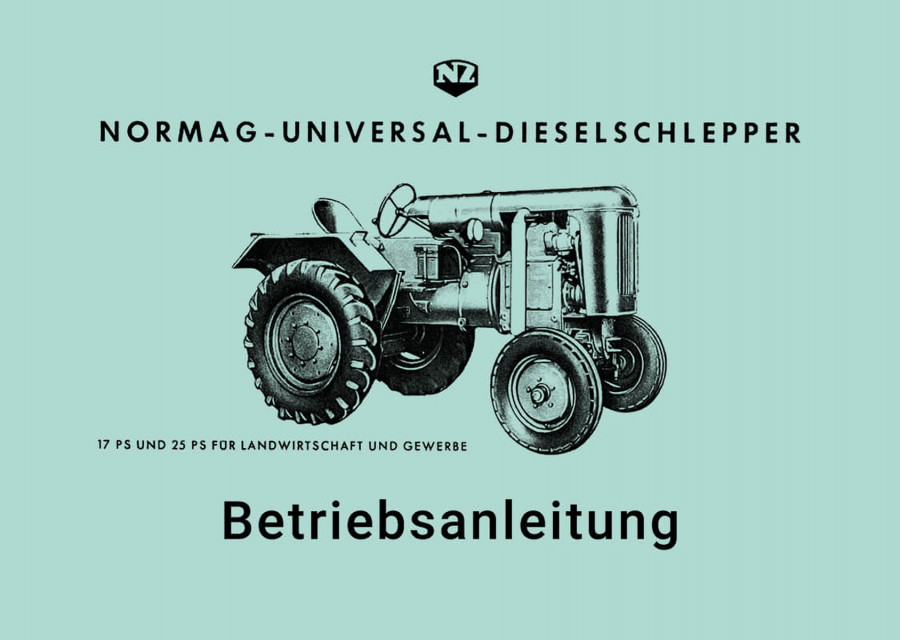 Normag NG 15 und NG 23 Betriebsanleitung