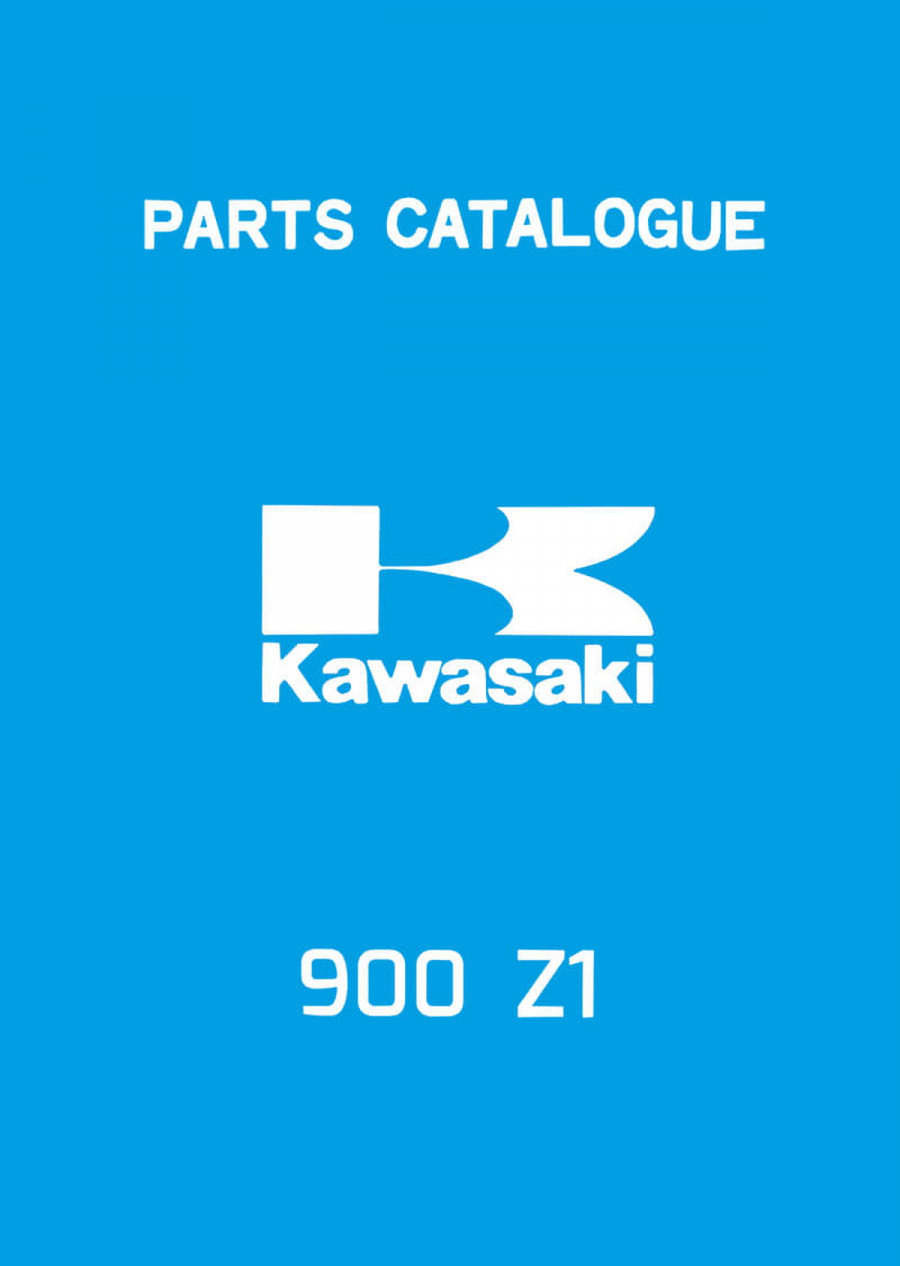 Kawasaki 900 Z1 Parts Catalogue