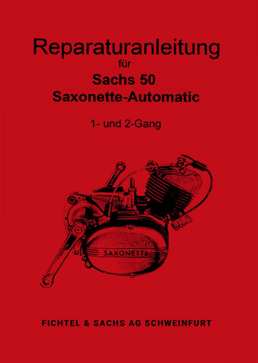 Sachs 50 Saxonette-Automatic Werkstatthandbuch