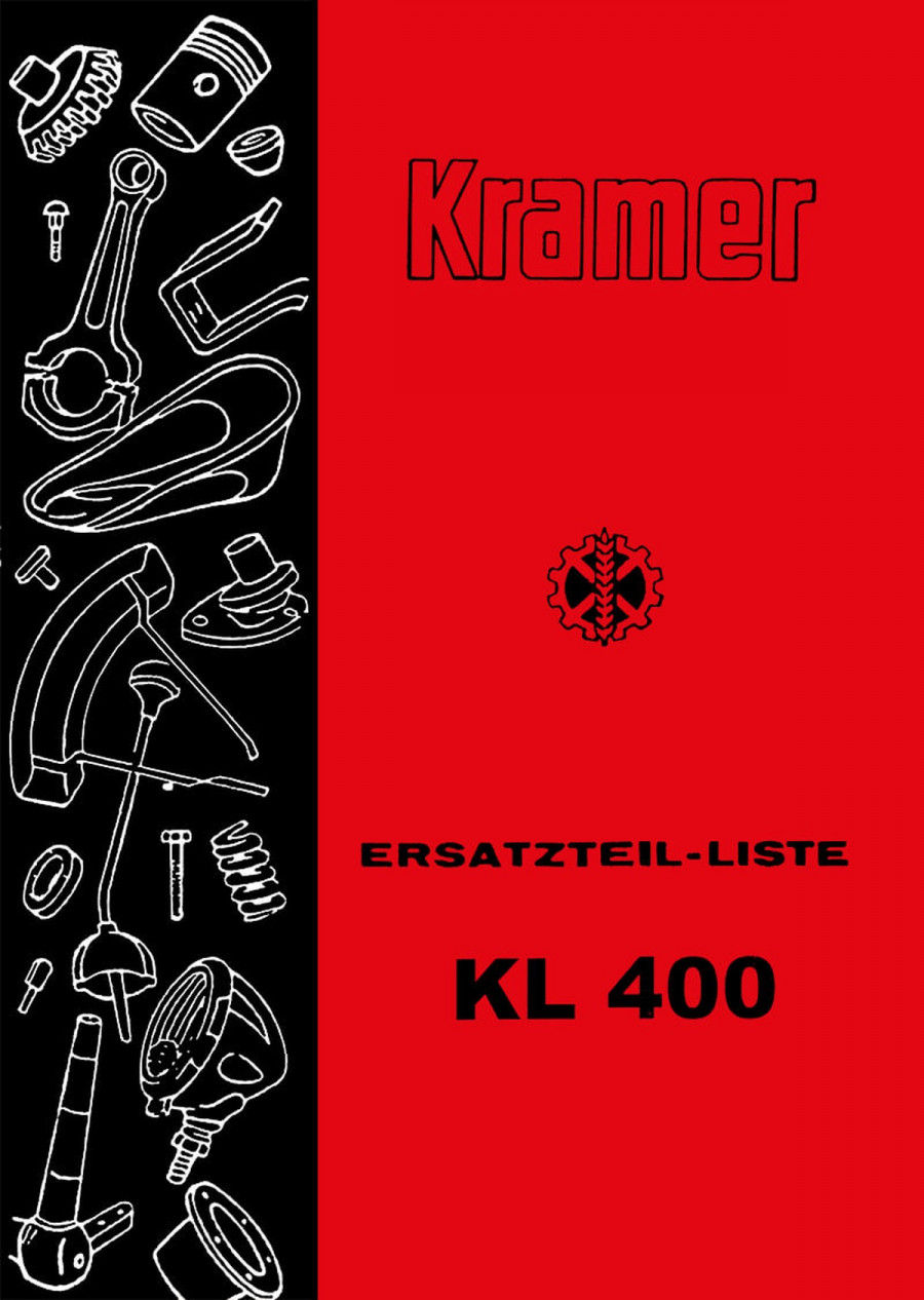 Kramer KL400 Ersatzteilliste