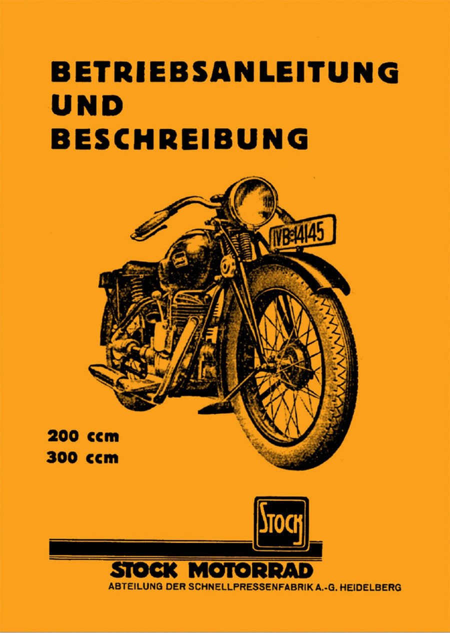 Stock Kardan 200/ 300 Betriebsanleitung