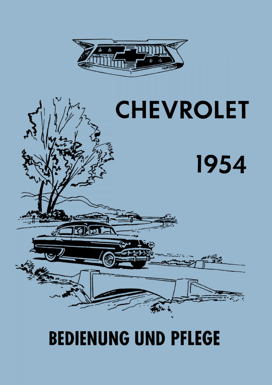 Chevrolet 1954 Betriebsanleitung