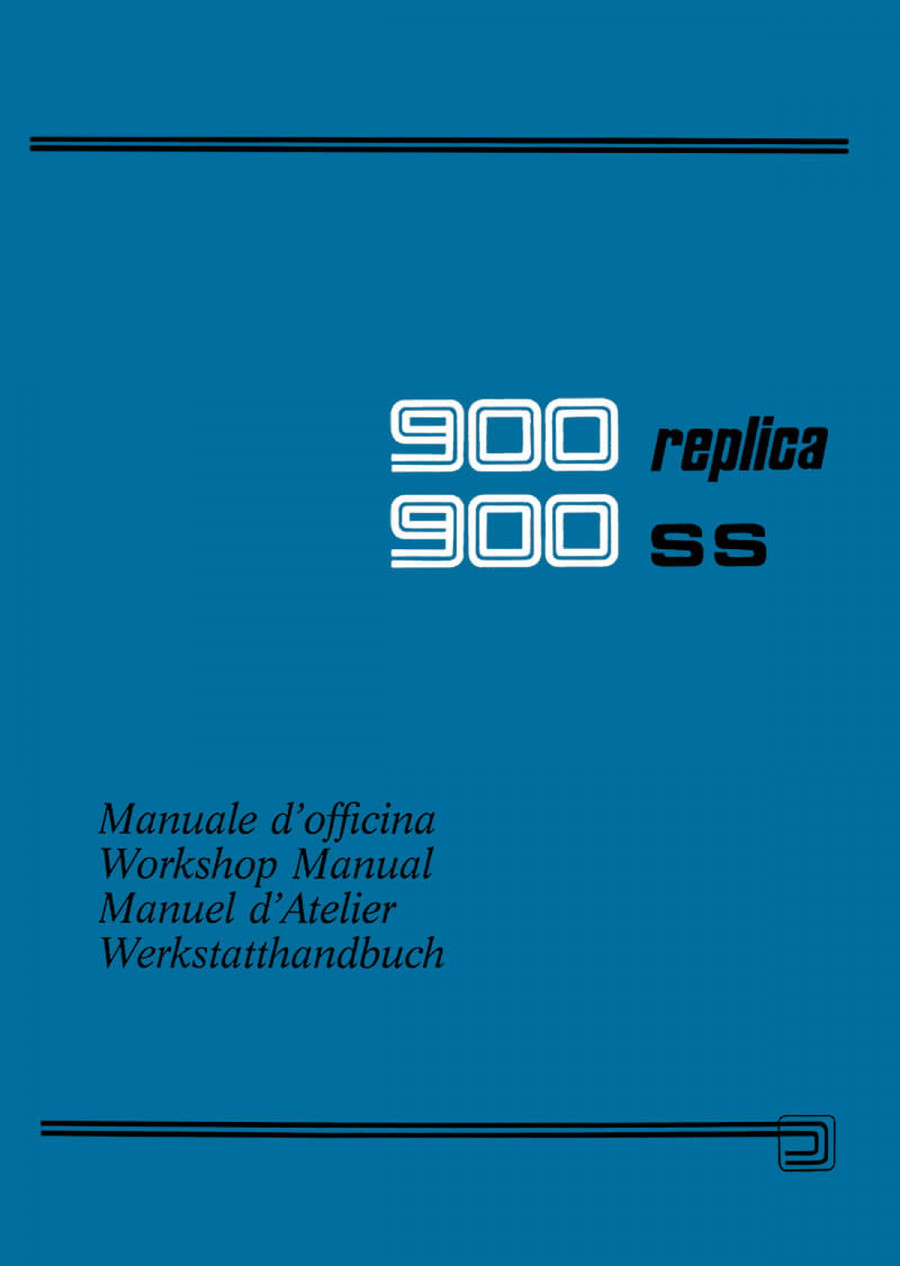 Ducati 900 Replica und 900 SS Werkstatthandbuch