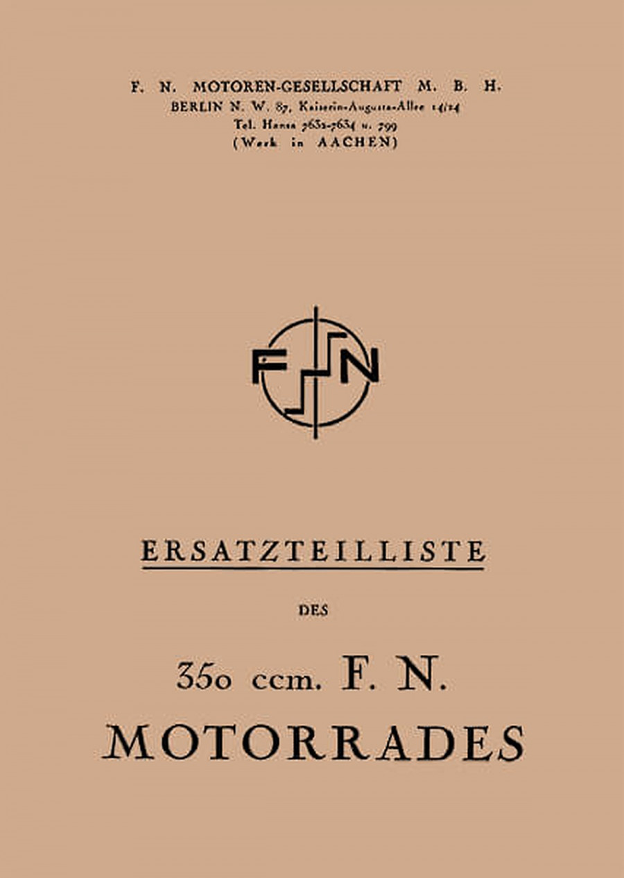 FN 350 Ersatzteilkatalog
