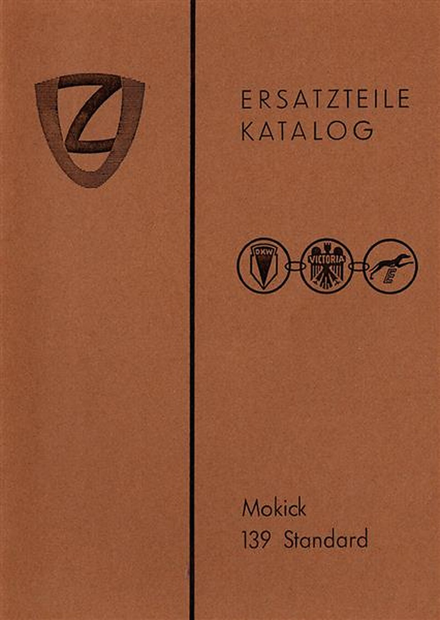 DKW 139 Moped Ersatzteilkatalog