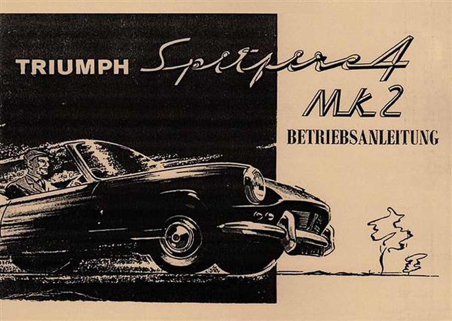 Triumph Spitfire 4 MK II Betriebsanleitung