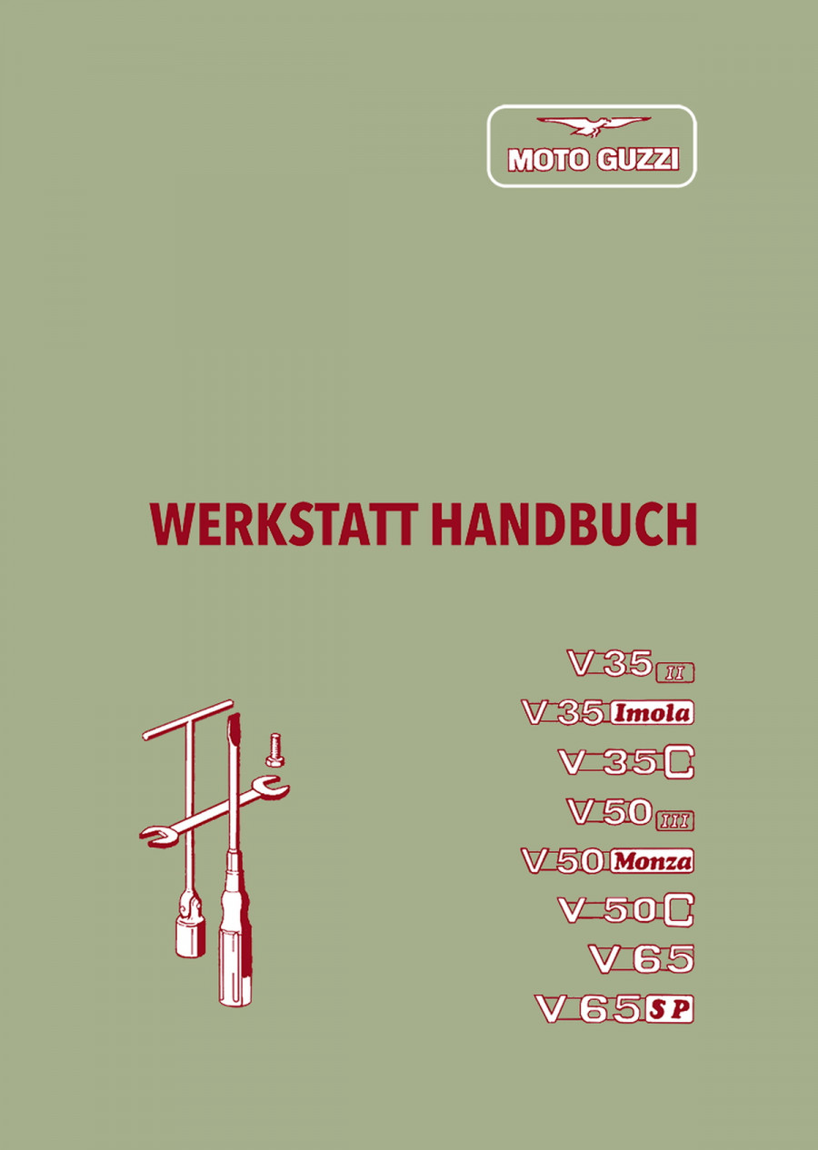 Moto Guzzi V35 V50 V65 Werkstatthandbuch