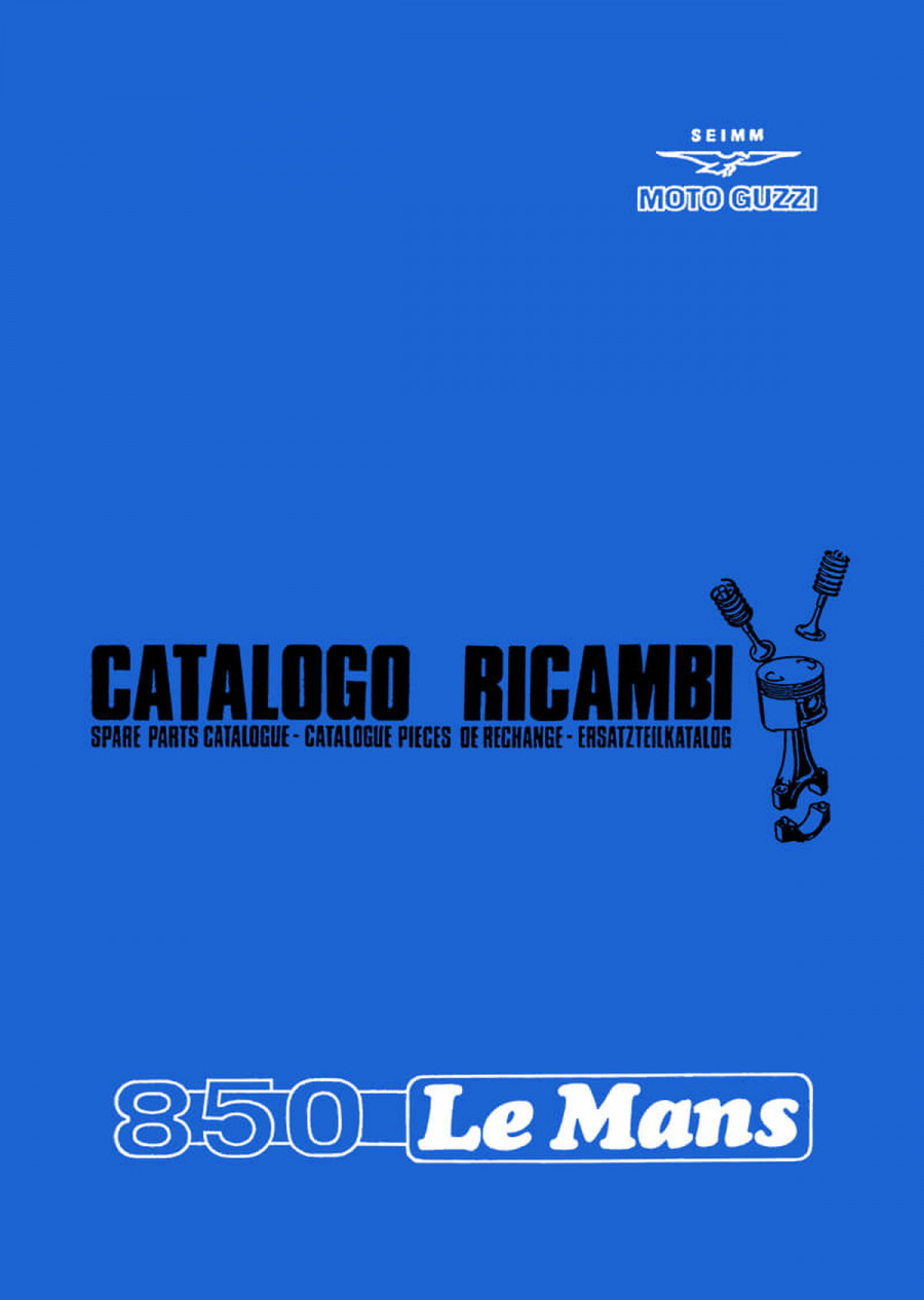Moto Guzzi 850 Le Mans Ersatzteilkatalog