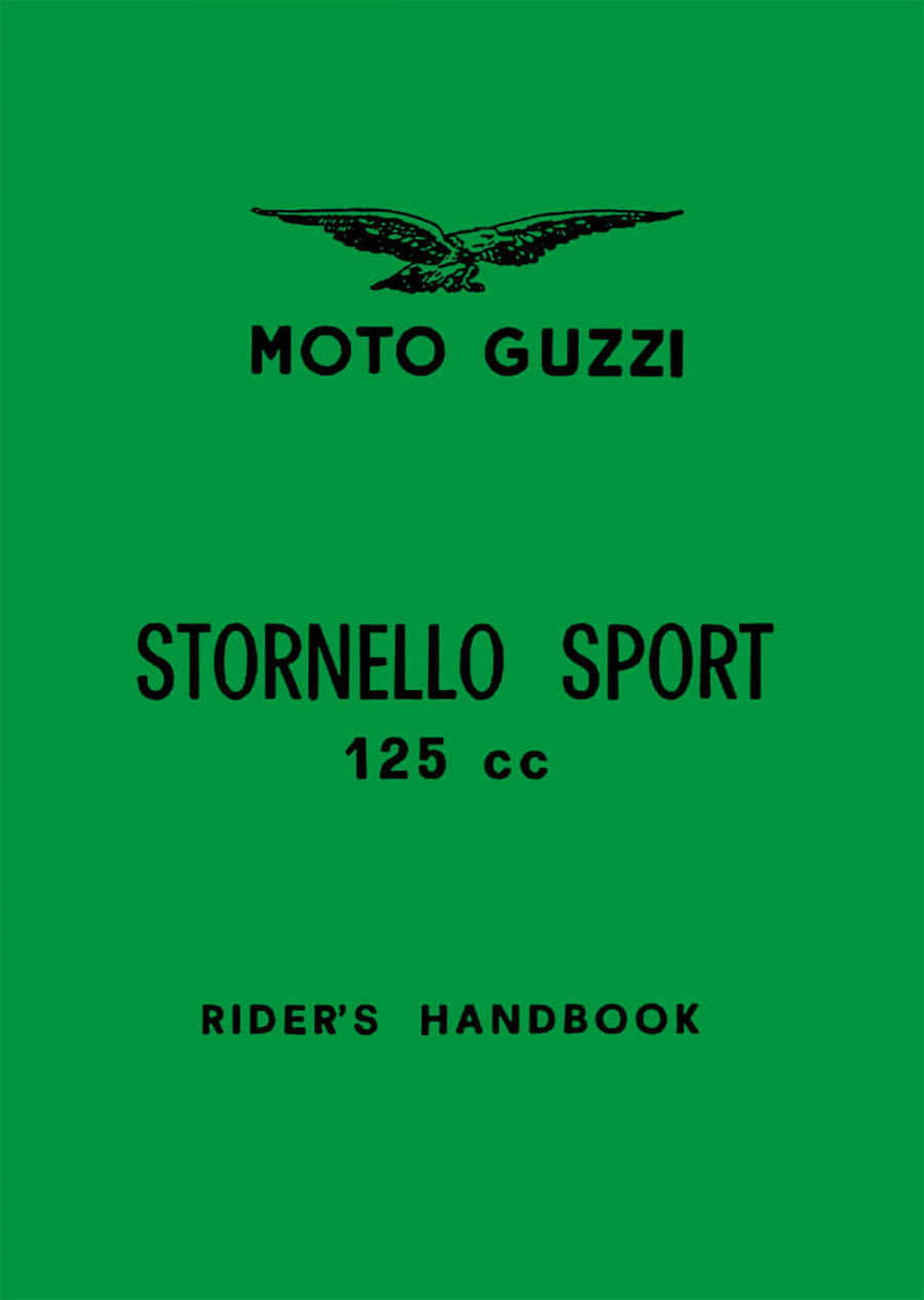 Moto Guzzi Stornello Sport 125 ccm Handbook
