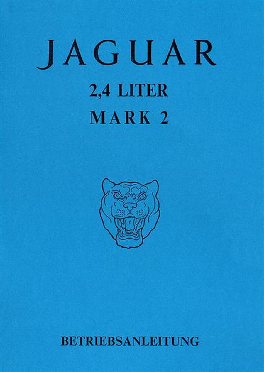Jaguar Mark 2 Betriebsanleitung