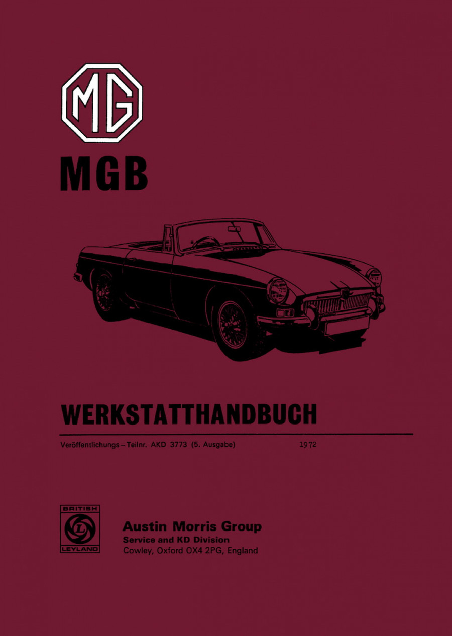 MG B Werkstatthandbuch