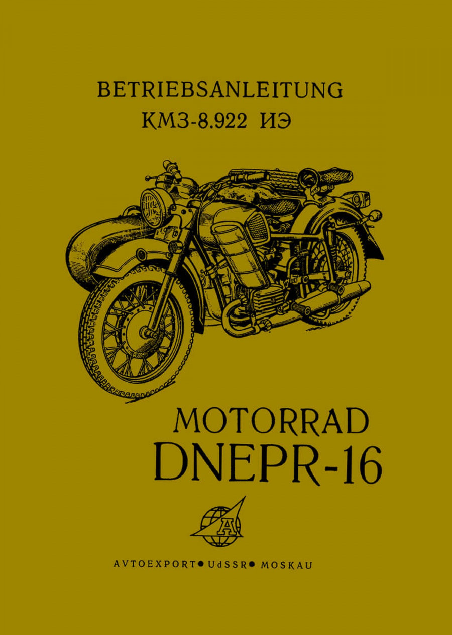 Dnepr MT16 Betriebsanleitung