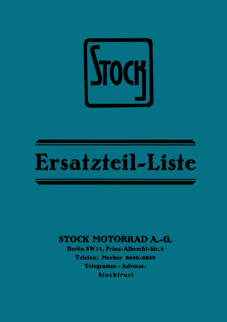 Stock 119 ccm Ersatzteilkatalog